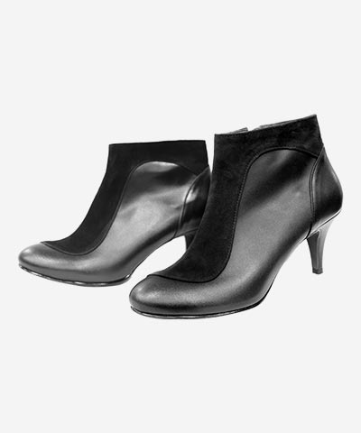 Women&rsquo;s Slip On Chunky Heel Ankle